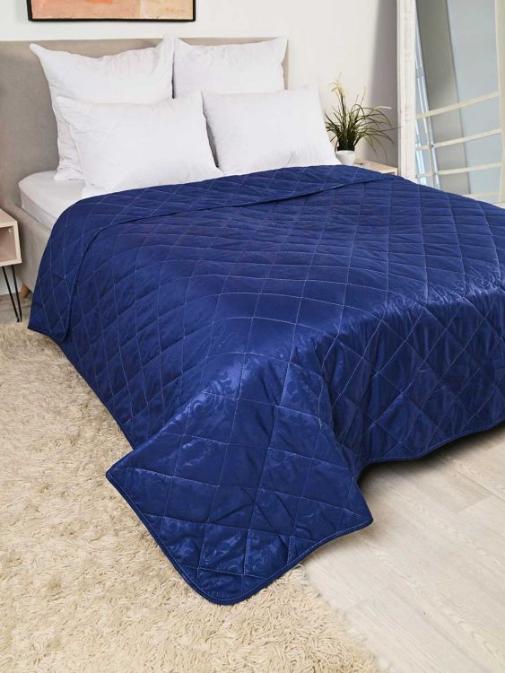 Покрывало Элегант - Синий