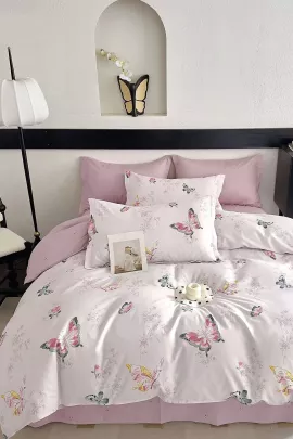 Постельное белье поплин эксклюзив - Кленовая бабочка