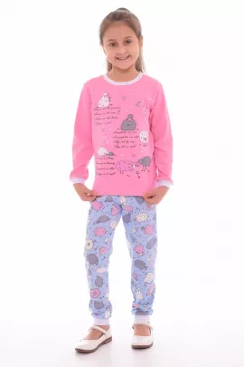 Пижама подростковая 12-029а (розовый)