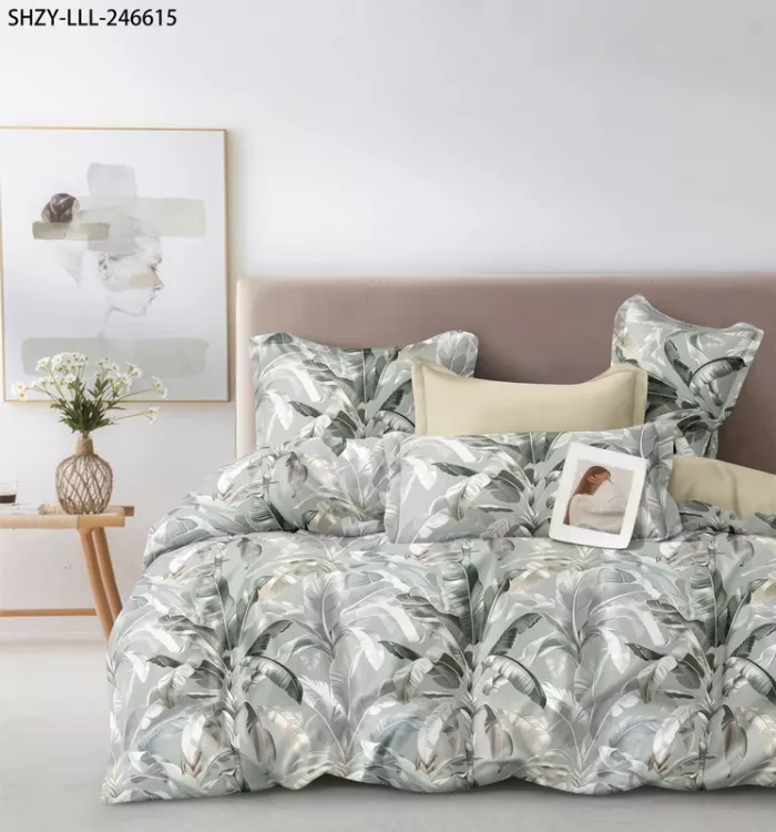 Сальвадор КПБ сатин с простыней на резинке