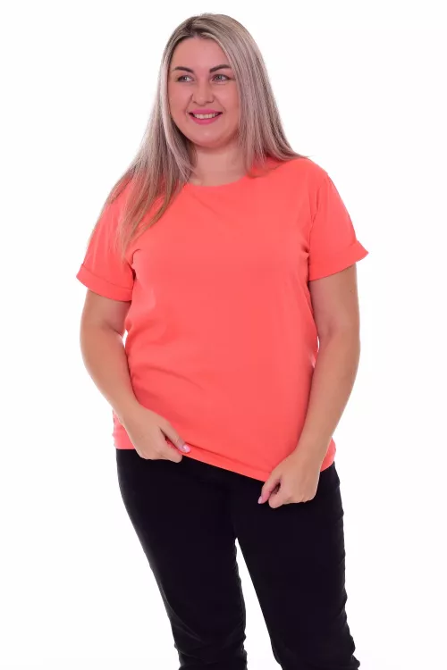 Футболка женская 6-169г1 (лососевый)