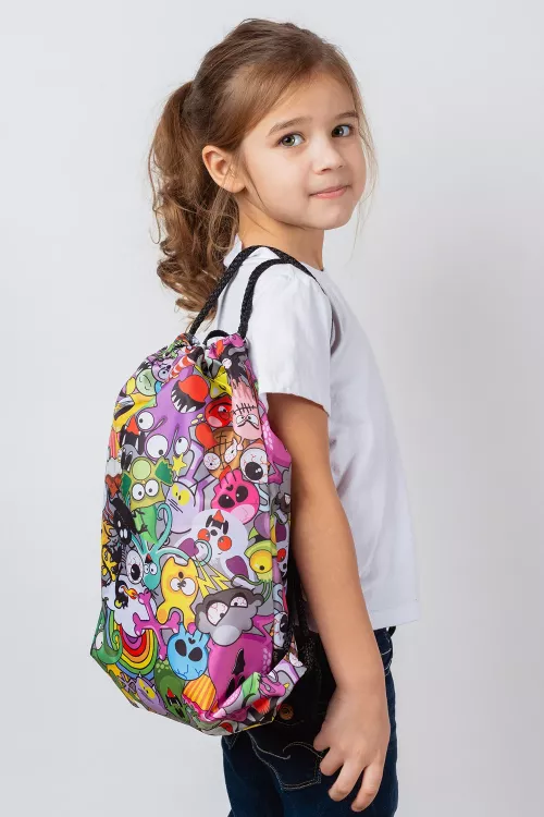 Мешок для обуви Монстры новые