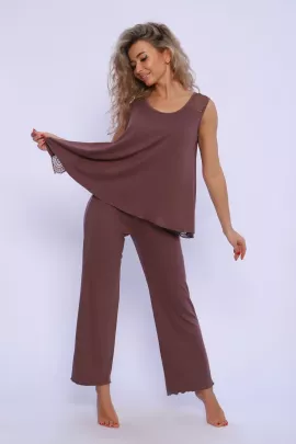 Пижама 78542 шоколад последний размер